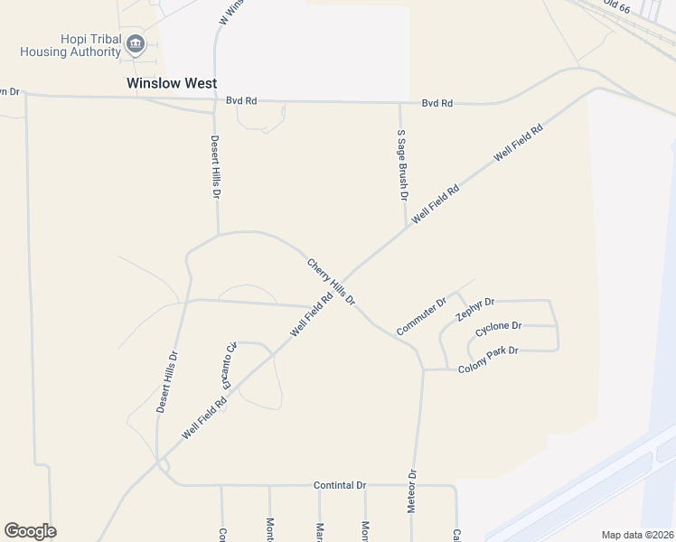 map of restaurants, bars, coffee shops, grocery stores, and more near 4262 Well Field Road in Winslow