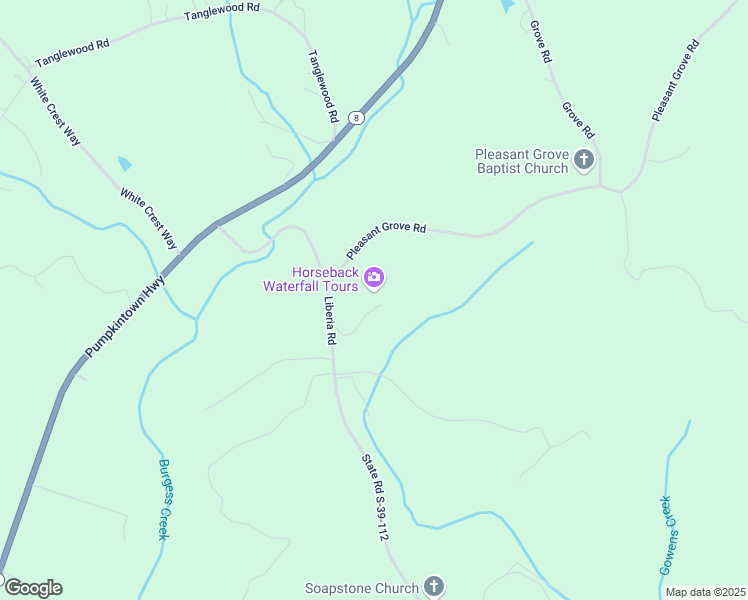 map of restaurants, bars, coffee shops, grocery stores, and more near 757 Pleasant Grove Road in Pickens