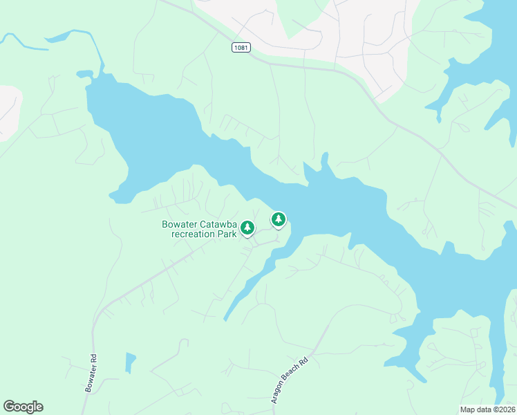 map of restaurants, bars, coffee shops, grocery stores, and more near 1649 Bowater Road in Rock Hill