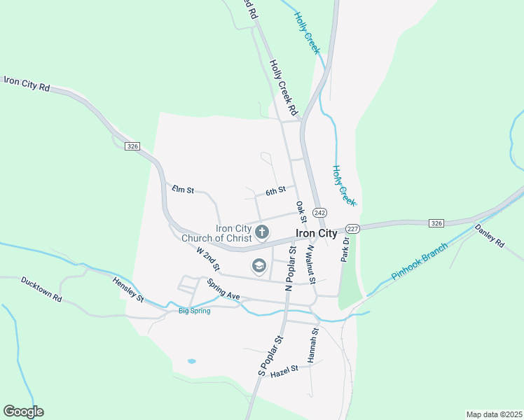 map of restaurants, bars, coffee shops, grocery stores, and more near 144 Chestnut Street in Iron City