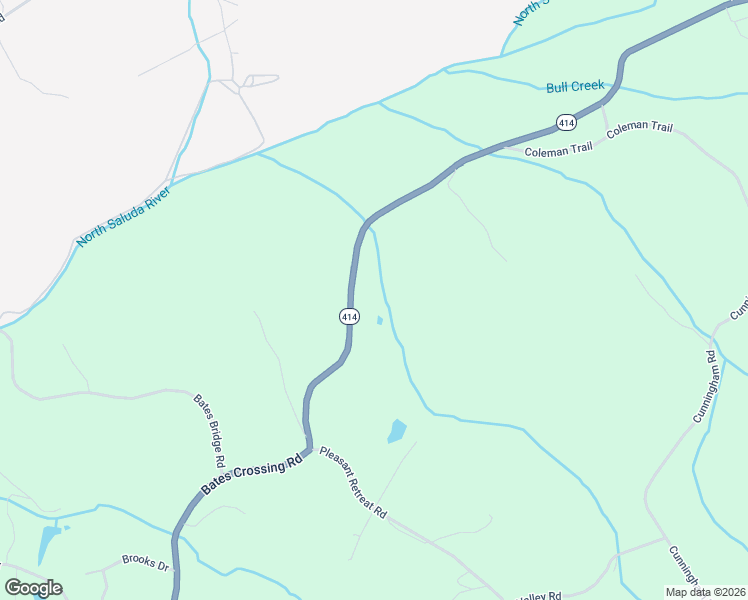 map of restaurants, bars, coffee shops, grocery stores, and more near 464 Bates Crossing Road in Travelers Rest