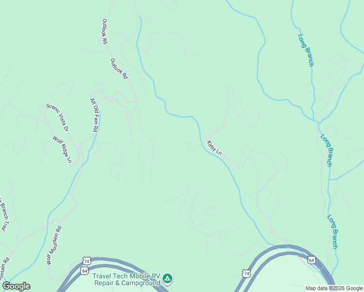 map of restaurants, bars, coffee shops, grocery stores, and more near 501 Kirby Lane in Murphy