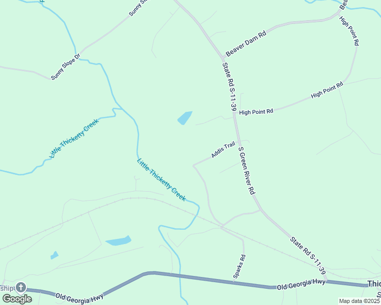 map of restaurants, bars, coffee shops, grocery stores, and more near 213-709 Addis Trail in Gaffney