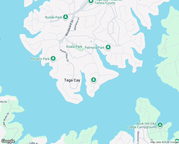 map of restaurants, bars, coffee shops, grocery stores, and more near 2106 Bon Villa Way in Fort Mill