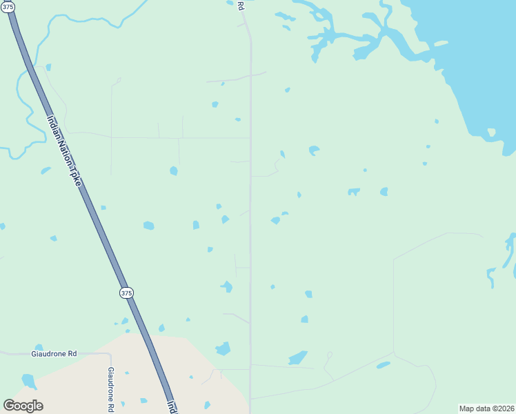 map of restaurants, bars, coffee shops, grocery stores, and more near 1892 Ulan Road in McAlester