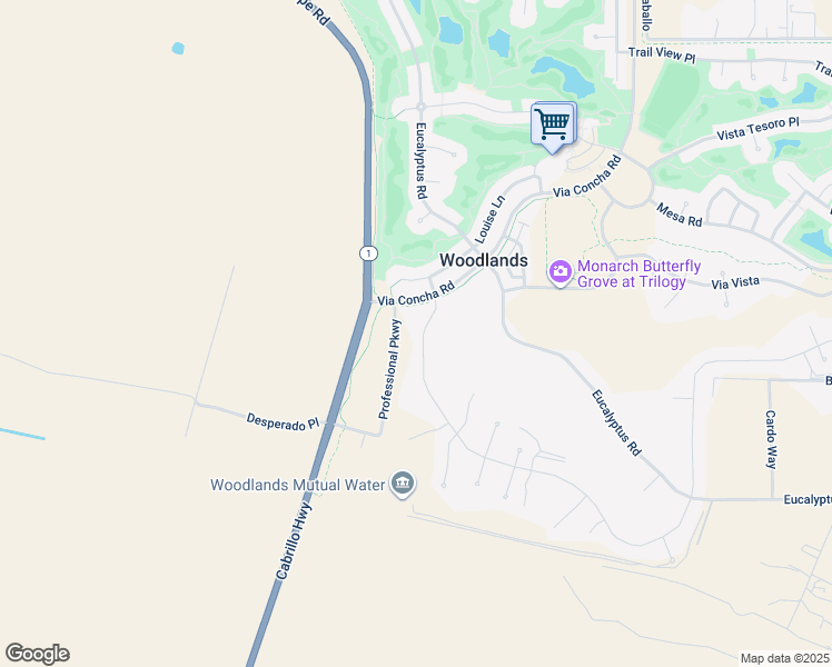 map of restaurants, bars, coffee shops, grocery stores, and more near 864 Trail View Place in Nipomo