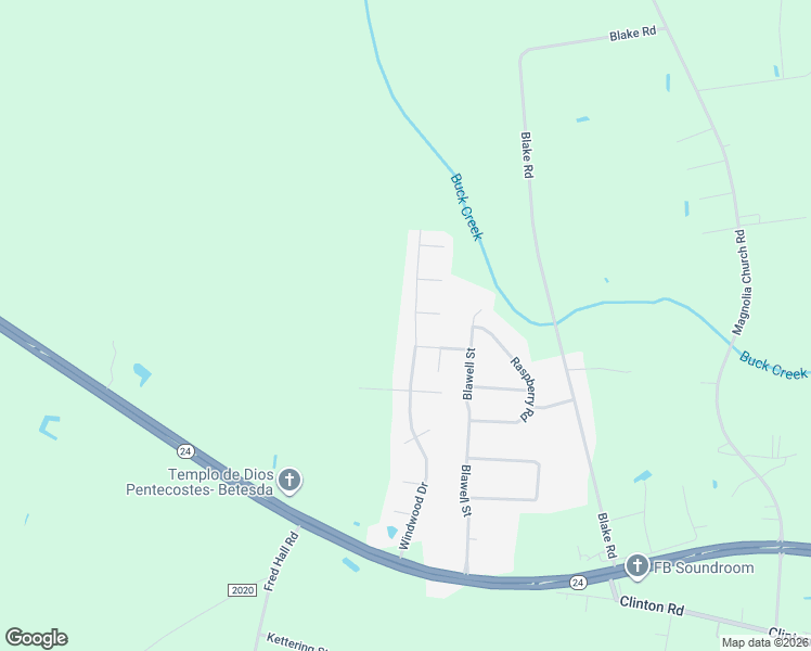 map of restaurants, bars, coffee shops, grocery stores, and more near 225 Windwood Drive in Stedman