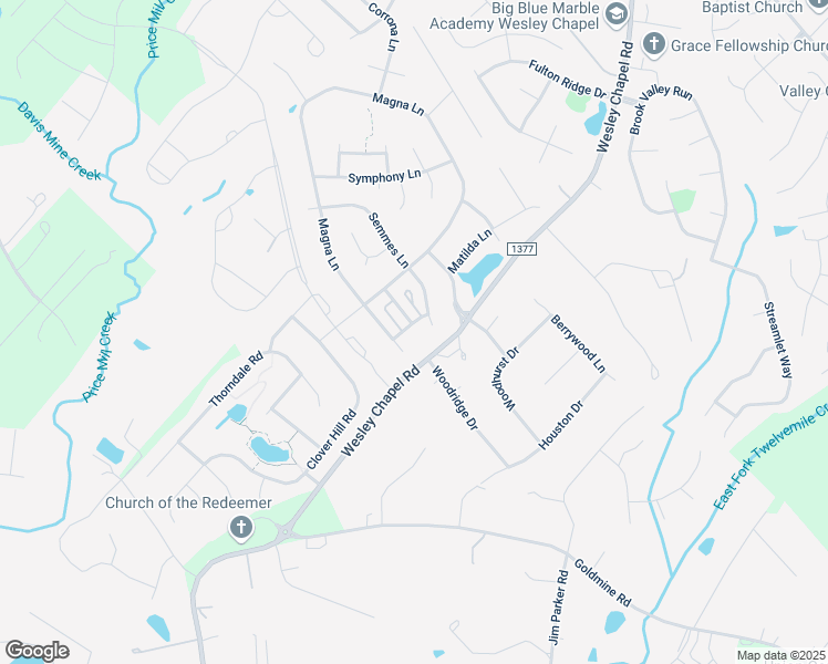 map of restaurants, bars, coffee shops, grocery stores, and more near 1005 Theodore Lane in Indian Trail