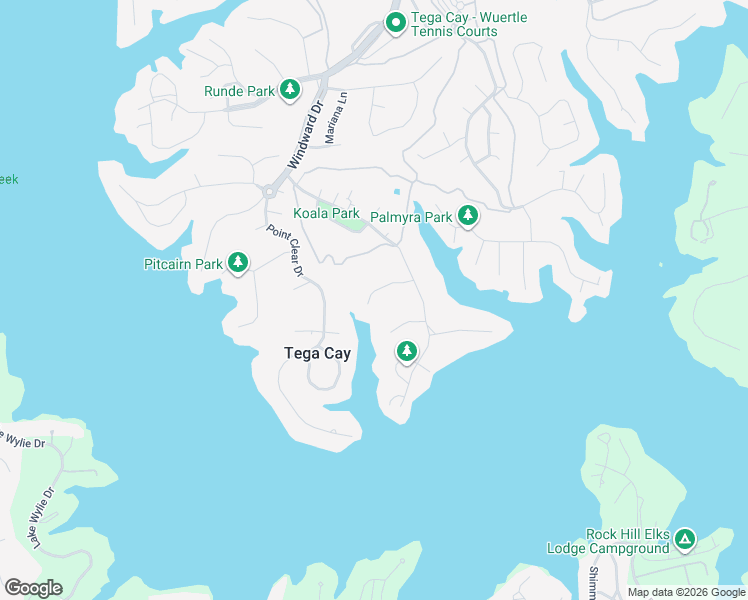 map of restaurants, bars, coffee shops, grocery stores, and more near 2146 Manawa Lane in Fort Mill