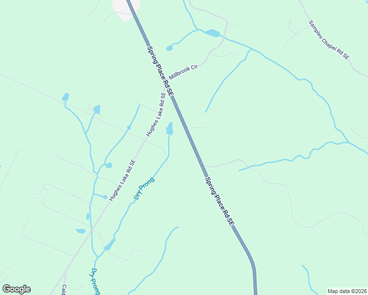 map of restaurants, bars, coffee shops, grocery stores, and more near 6604 Spring Place Road Southeast in Cleveland