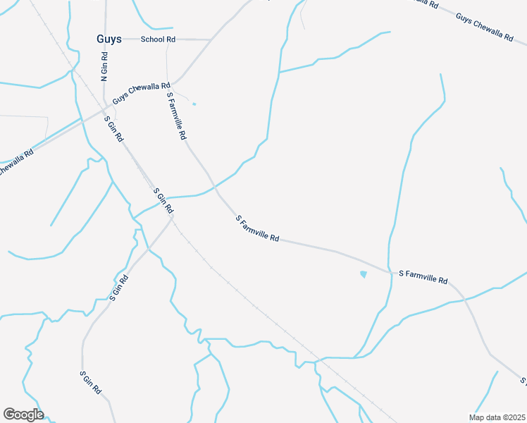 map of restaurants, bars, coffee shops, grocery stores, and more near 788 S Farmville Rd in Guys