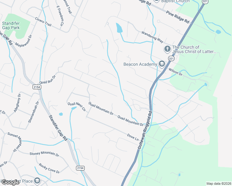 map of restaurants, bars, coffee shops, grocery stores, and more near 9113 Quail Run Drive in Chattanooga