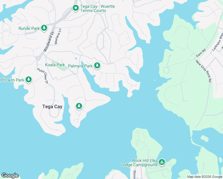 map of restaurants, bars, coffee shops, grocery stores, and more near 1070 Gauguin Lane in Fort Mill