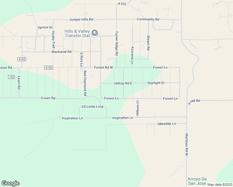map of restaurants, bars, coffee shops, grocery stores, and more near 44 Turner Ridge Road in Edgewood