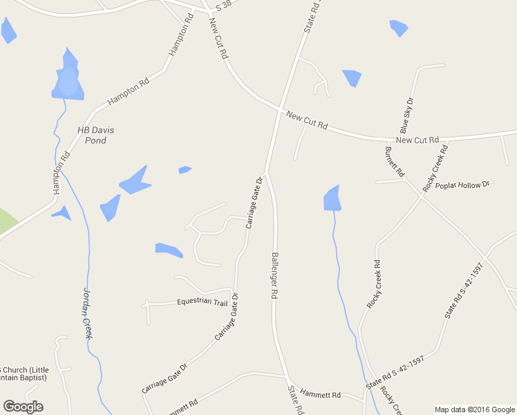 map of restaurants, bars, coffee shops, grocery stores, and more near 550 Carriage Gate Dr in Wellford