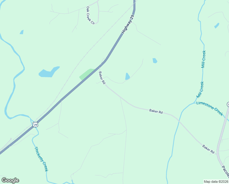 map of restaurants, bars, coffee shops, grocery stores, and more near 131 Baker Road in Gaffney