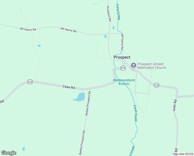 map of restaurants, bars, coffee shops, grocery stores, and more near 500 Case Road in Prospect
