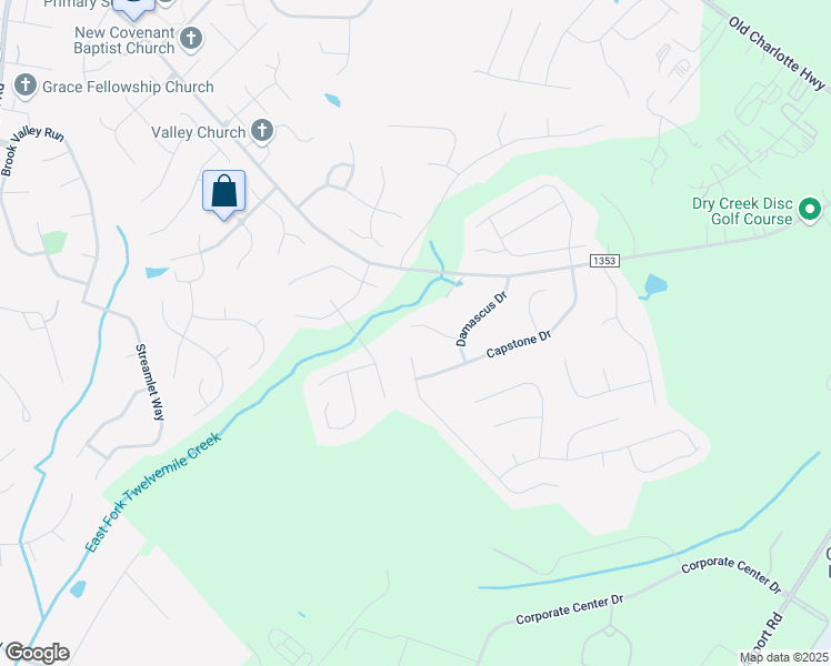 map of restaurants, bars, coffee shops, grocery stores, and more near 2308 Genesis Drive in Monroe