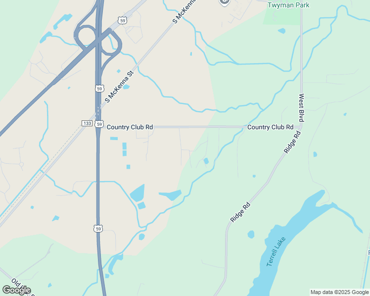 map of restaurants, bars, coffee shops, grocery stores, and more near 34092 Country Club Lane in Poteau