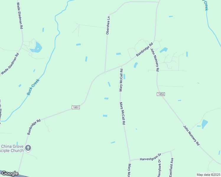 map of restaurants, bars, coffee shops, grocery stores, and more near 1054 Bainbridge Road in Stedman