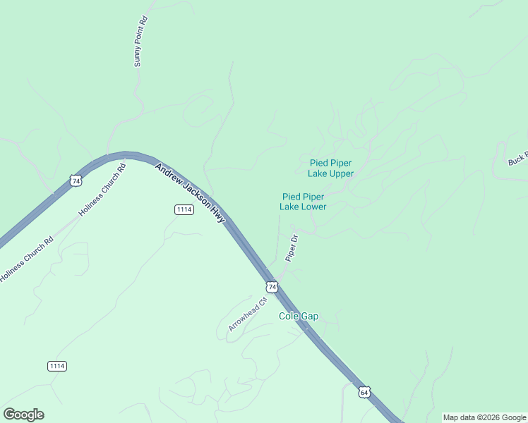 map of restaurants, bars, coffee shops, grocery stores, and more near 12194 U.S. 64 in Murphy