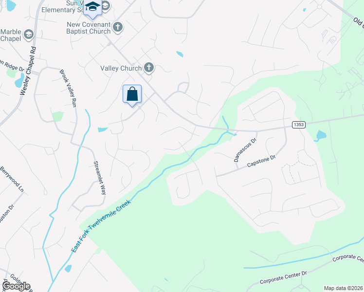 map of restaurants, bars, coffee shops, grocery stores, and more near 4634 Odessa Place in Monroe