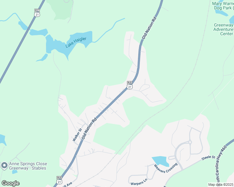 map of restaurants, bars, coffee shops, grocery stores, and more near 1455 Old Nation Road in Fort Mill