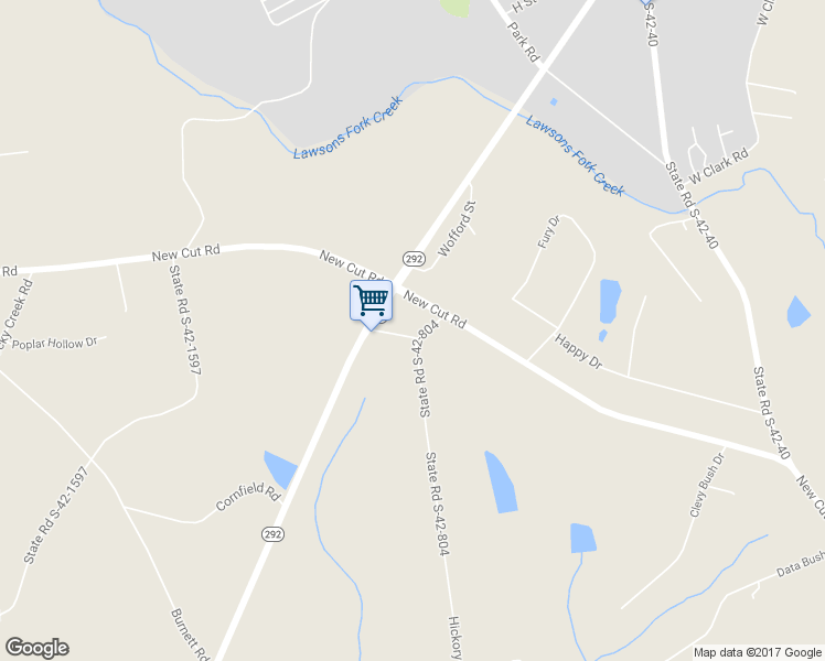 map of restaurants, bars, coffee shops, grocery stores, and more near 1001 Hickory Hollow Road in Inman