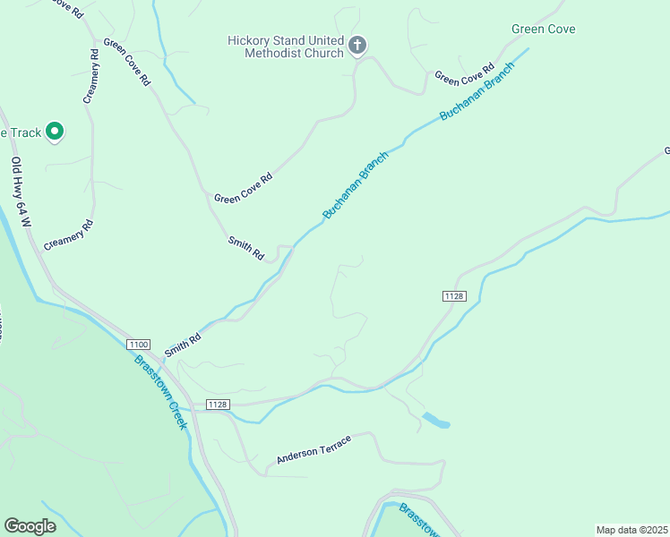 map of restaurants, bars, coffee shops, grocery stores, and more near 1 Darnell Lane in Brasstown