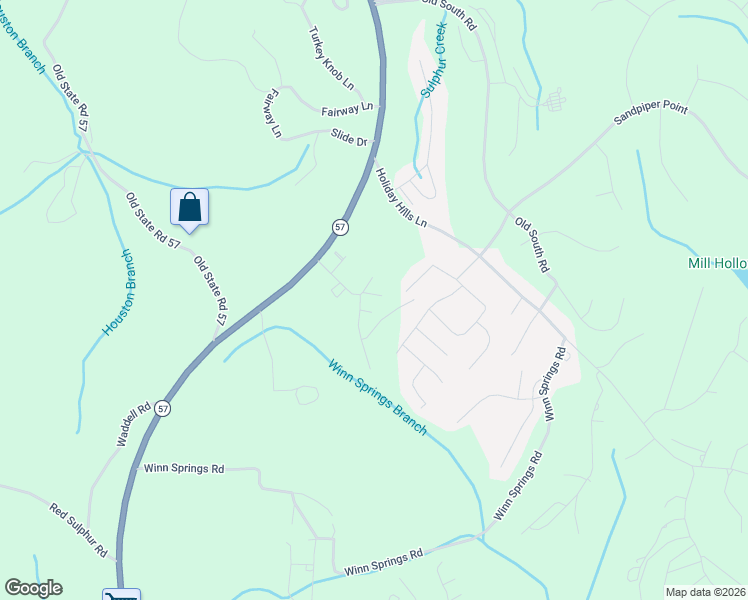 map of restaurants, bars, coffee shops, grocery stores, and more near 22 Shadowbrook Circle in Counce
