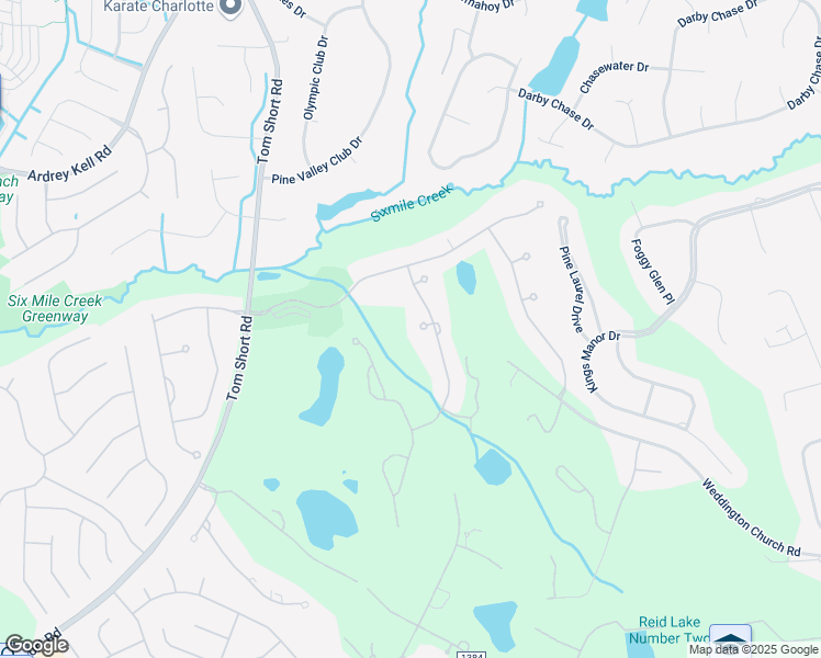 map of restaurants, bars, coffee shops, grocery stores, and more near 8604 Trethorne Court in Waxhaw