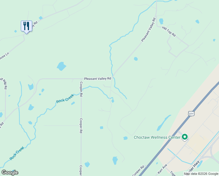 map of restaurants, bars, coffee shops, grocery stores, and more near 301-303 Jacob Road in Poteau