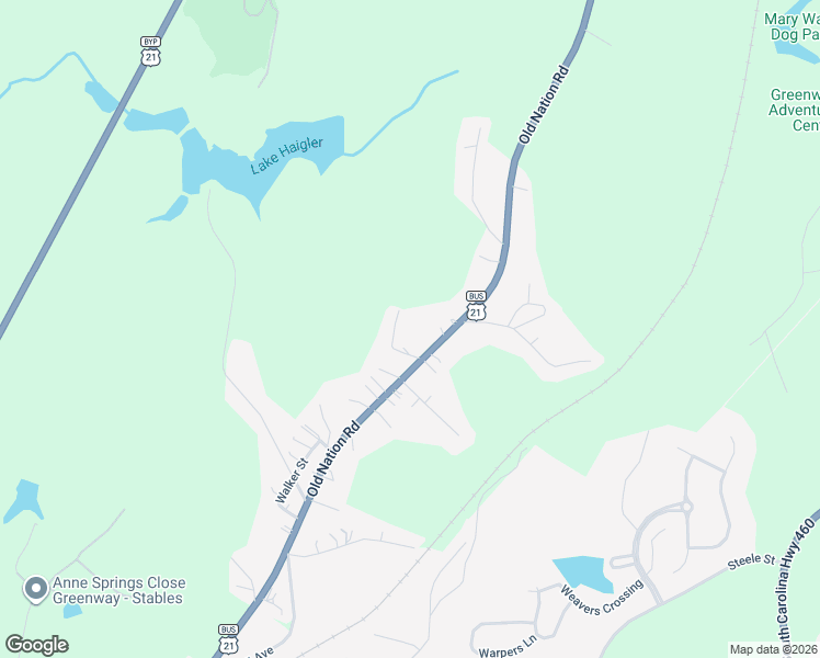 map of restaurants, bars, coffee shops, grocery stores, and more near 1455 Old Nation Road in Fort Mill