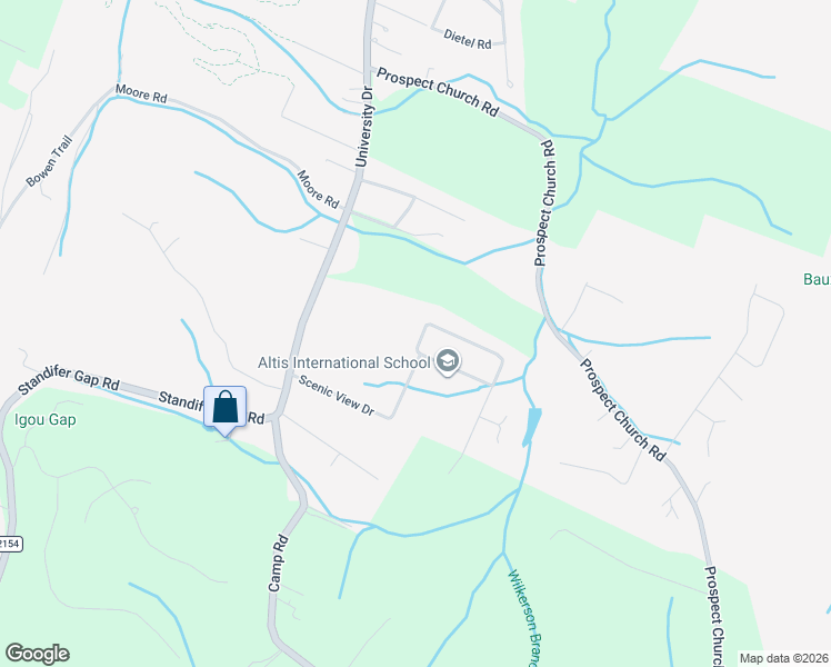 map of restaurants, bars, coffee shops, grocery stores, and more near 10000 Tellico Drive in Ooltewah