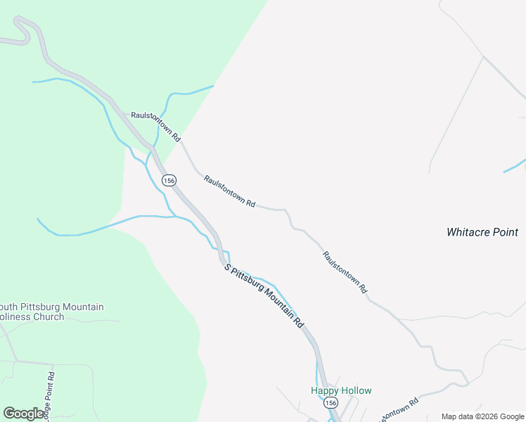 map of restaurants, bars, coffee shops, grocery stores, and more near 1660 Raulstontown Road in South Pittsburg