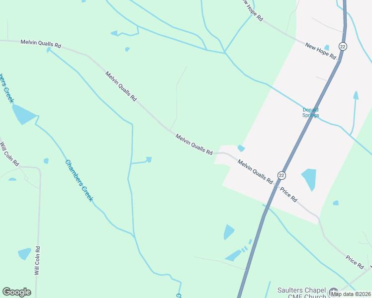 map of restaurants, bars, coffee shops, grocery stores, and more near 505 Melvin Qualls Road in Michie