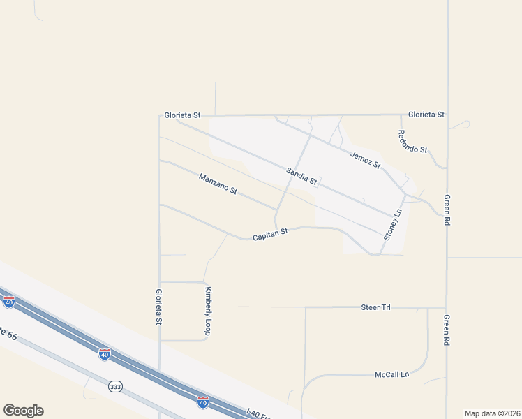 map of restaurants, bars, coffee shops, grocery stores, and more near 41 Manzano Street in Moriarty
