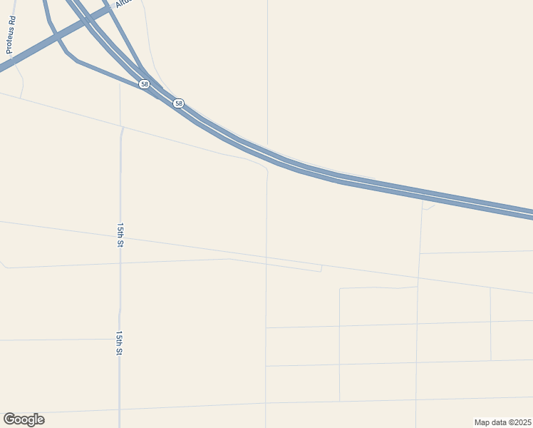 map of restaurants, bars, coffee shops, grocery stores, and more near 20th Street East in Mojave