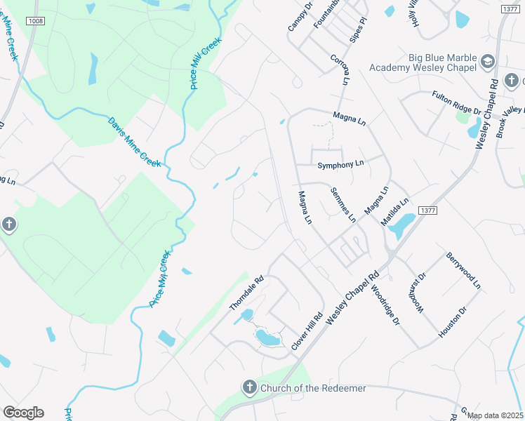 map of restaurants, bars, coffee shops, grocery stores, and more near 6309 Hawfield Road in Indian Trail