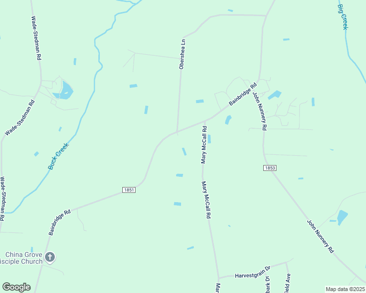 map of restaurants, bars, coffee shops, grocery stores, and more near 1054 Bainbridge Road in Stedman
