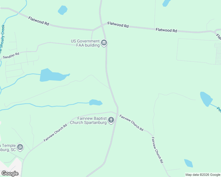 map of restaurants, bars, coffee shops, grocery stores, and more near 1703 Bryant Road in Spartanburg