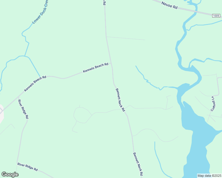 map of restaurants, bars, coffee shops, grocery stores, and more near 204 Bennett Neck Road in Grantsboro