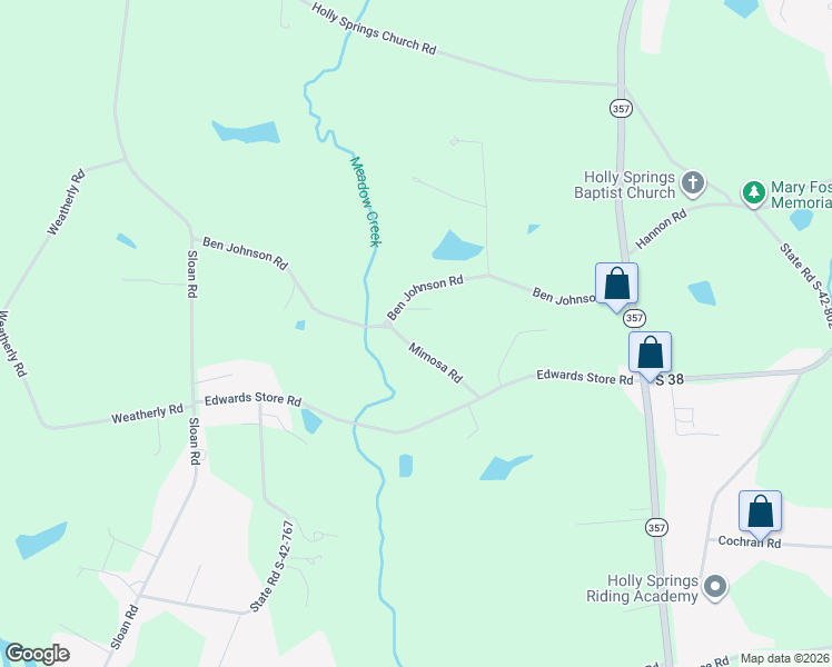 map of restaurants, bars, coffee shops, grocery stores, and more near 364 Ben Johnson Road in Inman