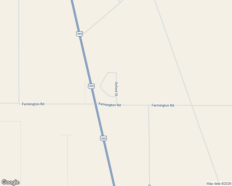 map of restaurants, bars, coffee shops, grocery stores, and more near Oxford St in Boron