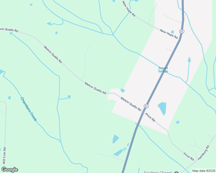 map of restaurants, bars, coffee shops, grocery stores, and more near 337 Melvin Qualls Road in Michie