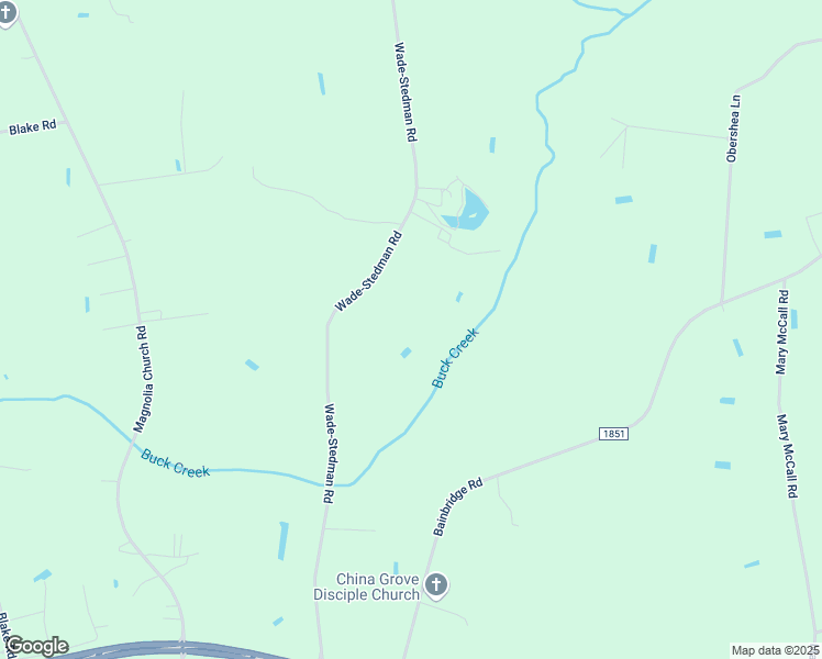 map of restaurants, bars, coffee shops, grocery stores, and more near 684 Wade-Stedman Road in Stedman
