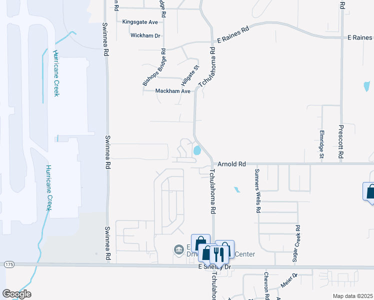 map of restaurants, bars, coffee shops, grocery stores, and more near 4361 Tchulahoma Road in Memphis