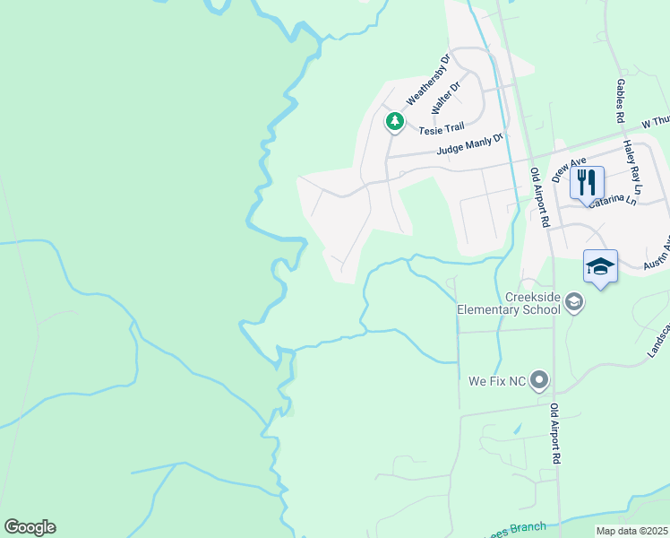 map of restaurants, bars, coffee shops, grocery stores, and more near 3320 Hardee Farms Drive in New Bern