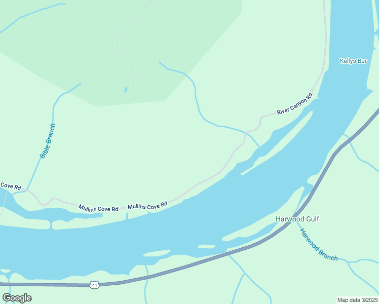 map of restaurants, bars, coffee shops, grocery stores, and more near 10880 Mullins Cove Road in Whitwell