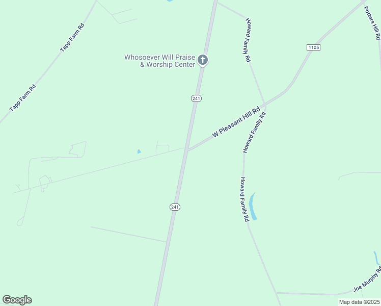 map of restaurants, bars, coffee shops, grocery stores, and more near 104 Batchelor Road in Pink Hill